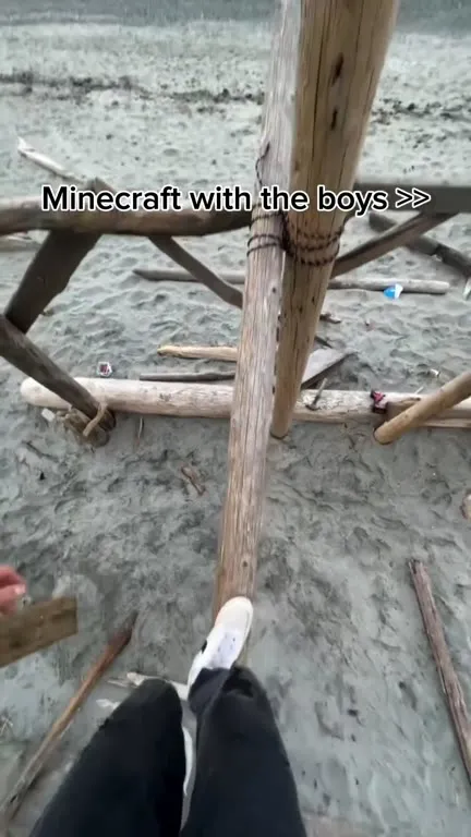 Minecraft With the Boys in Real Life