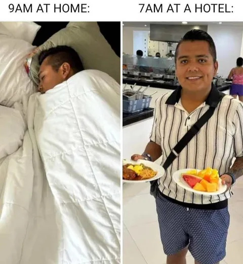 Hotel Breakfast Beats Sleeping In