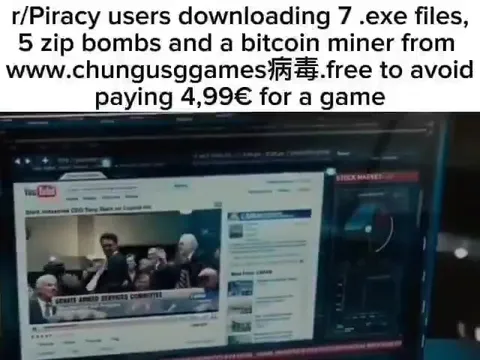 Piracy Download Goes Horribly Wrong