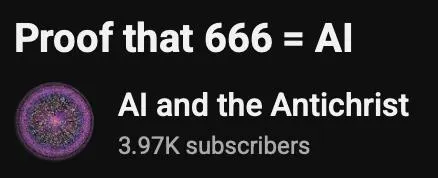 Proof That 666 Equals AI
