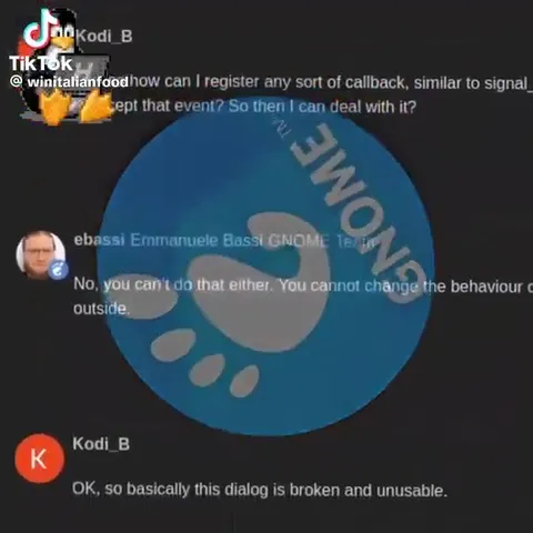 GNOME Maintainer Handles Edge Cases