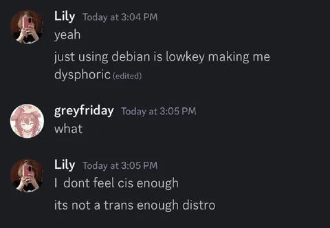 Not a Trans Enough Distro