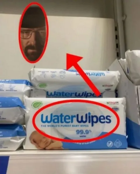 Walter White WaterWipes Discovery
