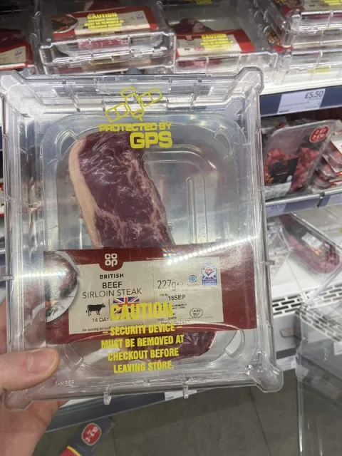 GPS-Tracked Sirloin Steak