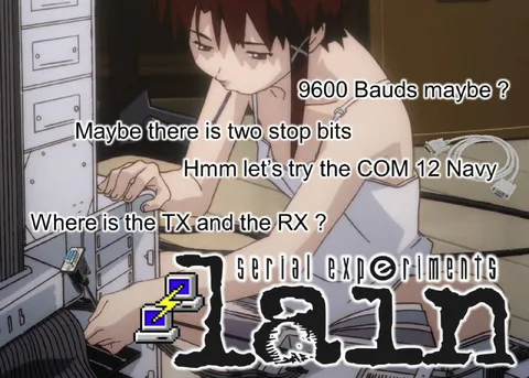 Lain Troubleshoots the Modem