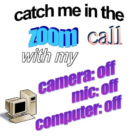 Catch Me in the Zoom Call