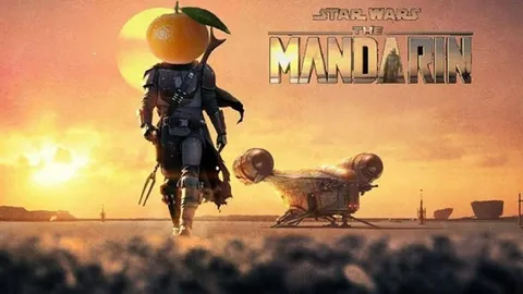 The Mandarinorian Parody Poster