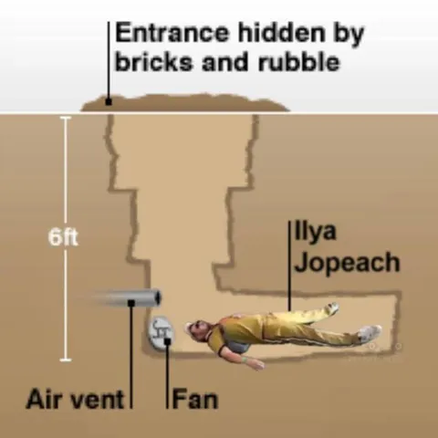Entrance Hidden by Rubble