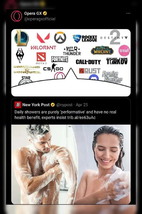 Daily Showers Are Performative