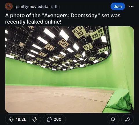 Avengers Doomsday Set Leak