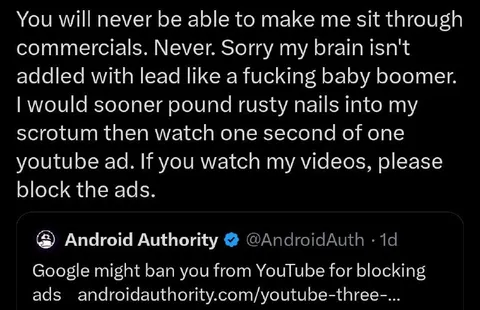 Never Watch YouTube Ads