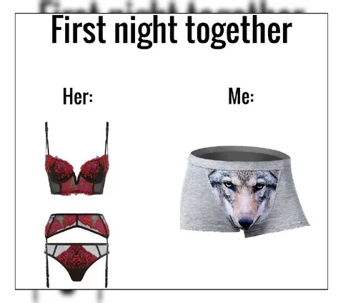 First Night Together Underwear