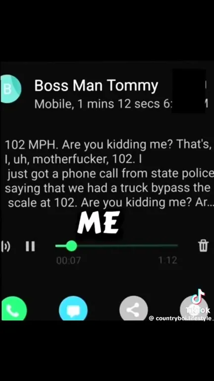 Boss Calling While Speeding
