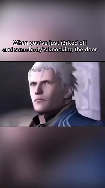 Vergil Gets Caught Masturbating