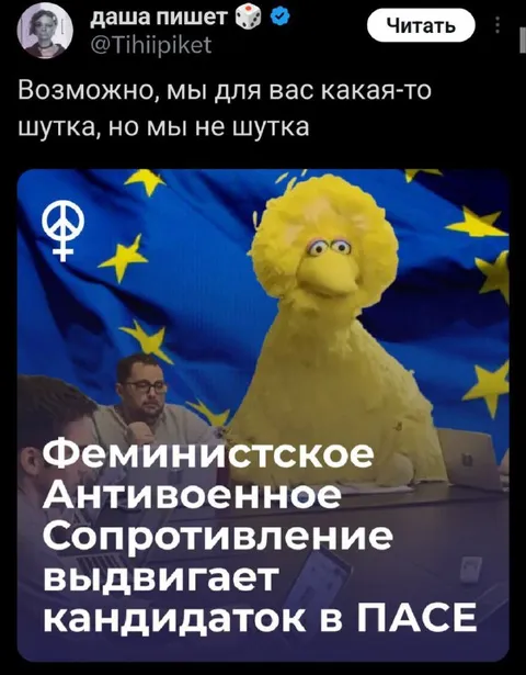 Биг Бёрд и феминистское сопротивление