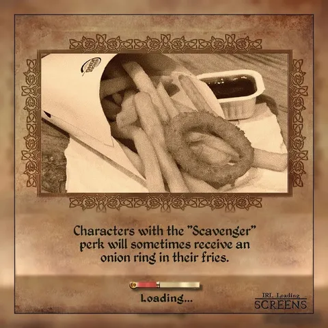 Scavenger Perk Onion Ring