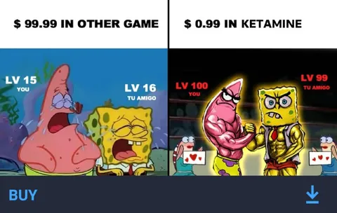 Ketamine Level-Up Friendship