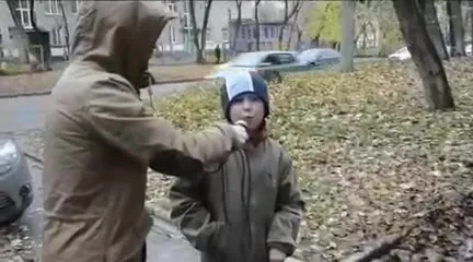 Уличное интервью с ребёнком