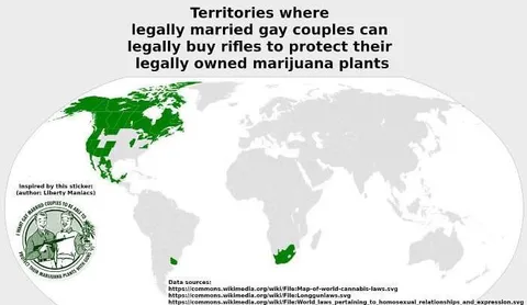 Gay Couples Buy Rifles Map