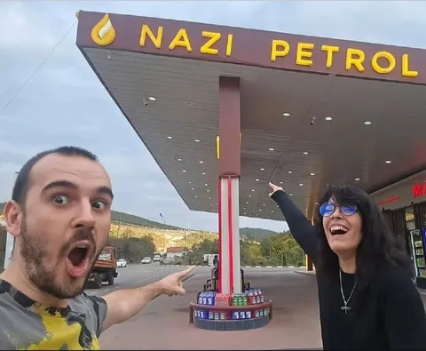 Nazi Petrol Gas Station