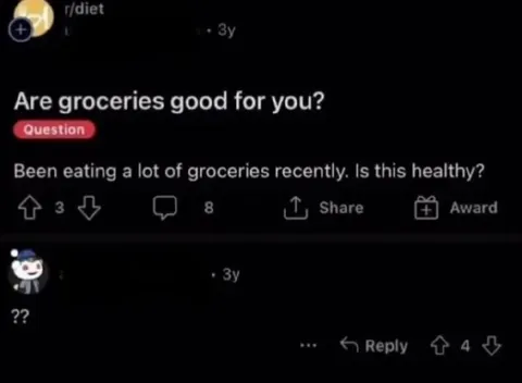 Eating Too Many Groceries