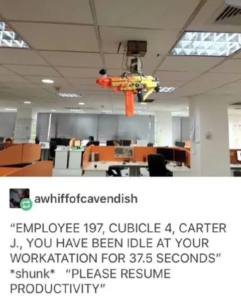 Office Productivity Surveillance Gun