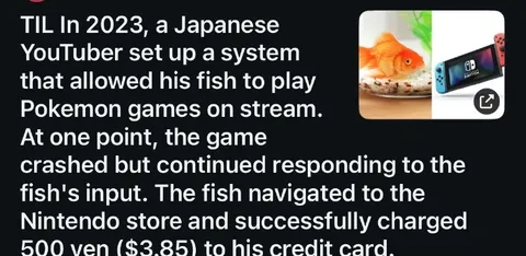 Fish Charges Nintendo Purchase