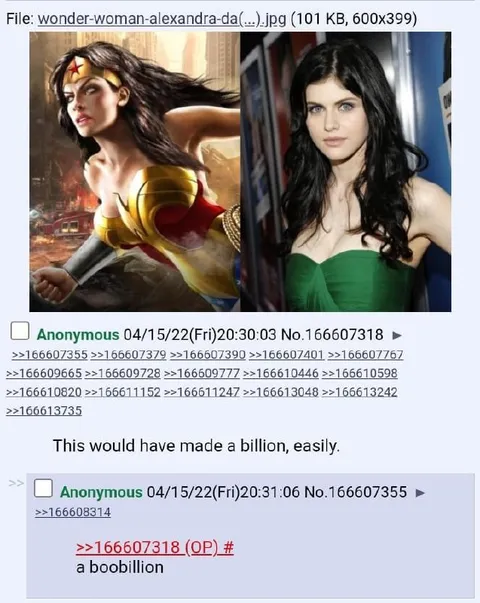 Alexandra Daddario as Wonder Woman