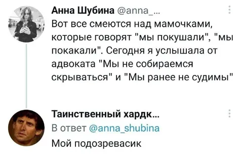 Мой подозревасик
