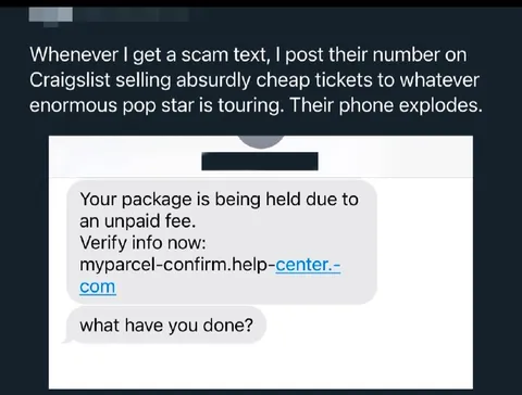 Scammer Gets Swarmed by Fake Tickets