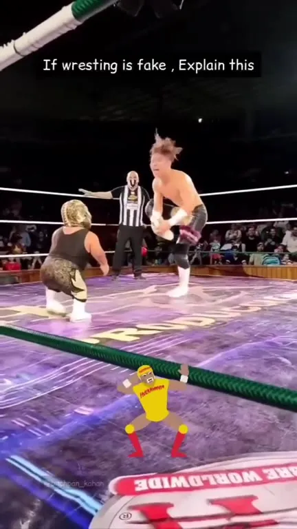 If Wrestling Is Fake, Explain This