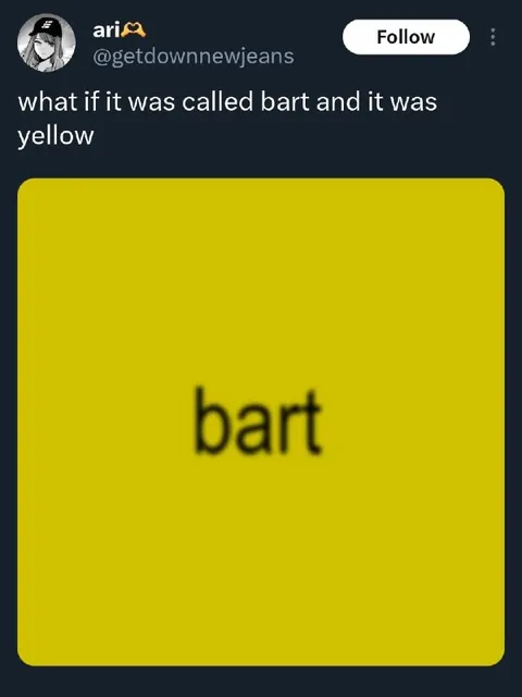 What If It Was Called Bart