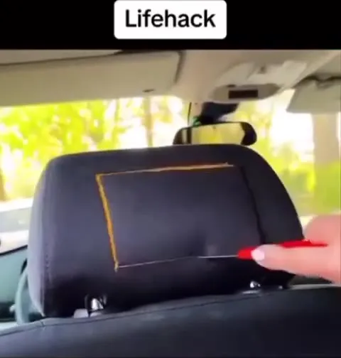 Lifehack с бутербродом в машине