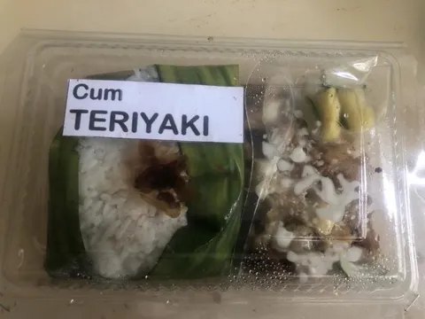 Cum Teriyaki Food Label