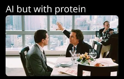 AI but with protein