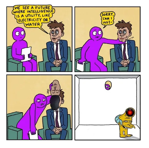 AI Utility Interview Interrupted