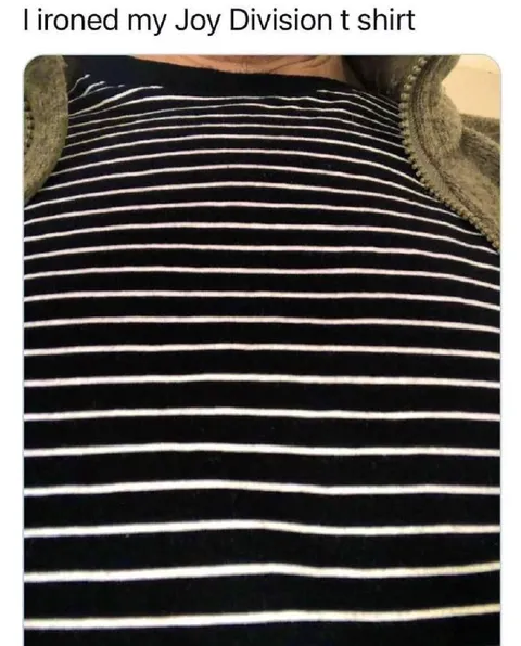 Ironed My Joy Division Shirt
