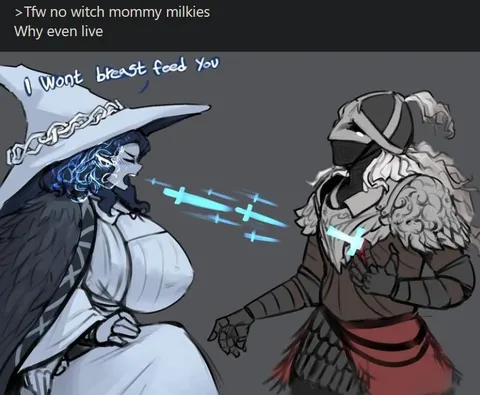 Tfw no witch mommy milkies
