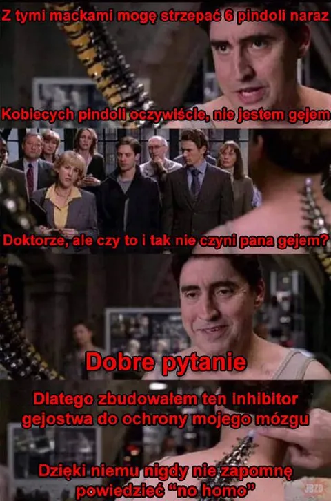 Inhibitor gejostwa chroni mózg
