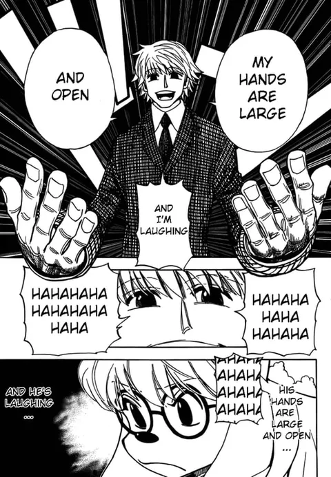 My Hands Are Large and Open