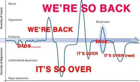 Bipolar Mood Swing Graph