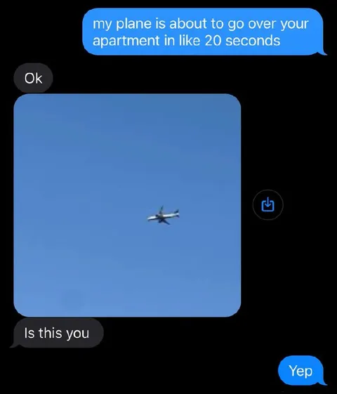 Plane Over Your Apartment