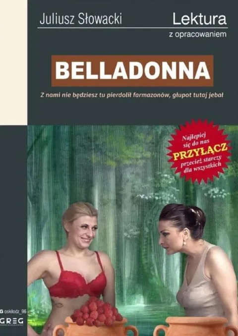 Belladonna — lektura dla wszystkich