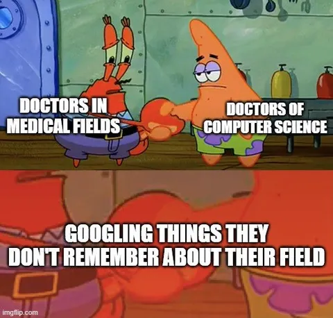 Doctors Googling Their Field