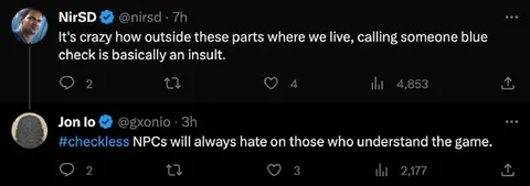 Blue Check Is an Insult