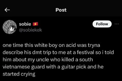 White Boy Acid Trip Story