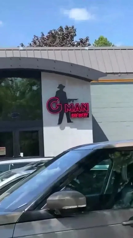 G-Man Appears at the Brewery