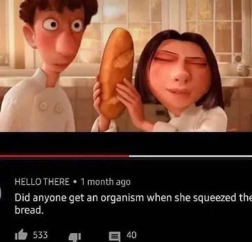 Organism When She Squeezed the Bread