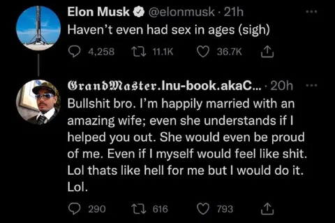Elon Musk Hasn't Had Sex