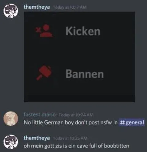 German Boy Finds Boobtitten